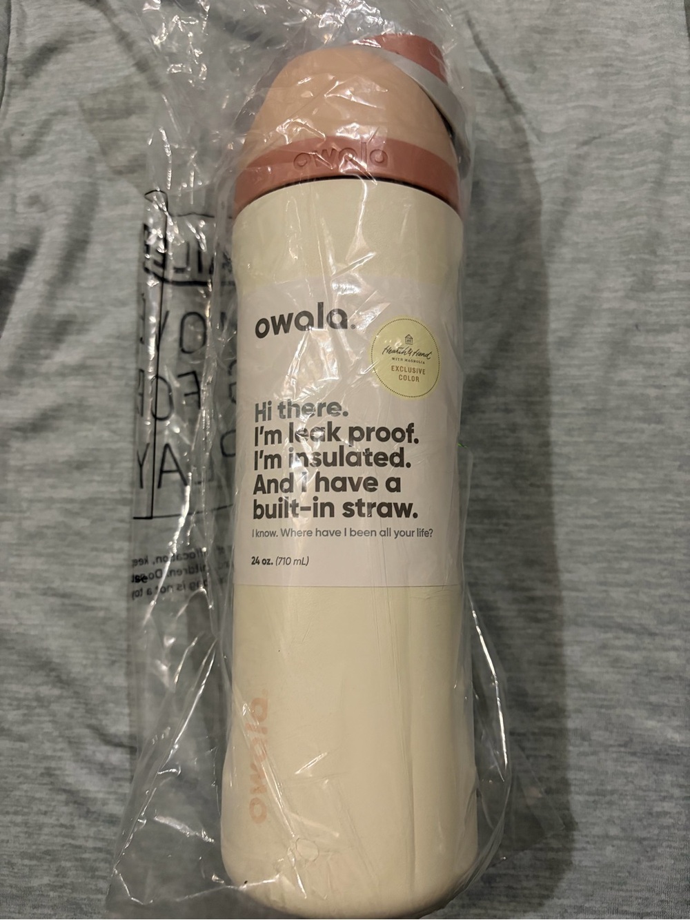 Owala 24oz FreeSip Hearth&Hand NWT